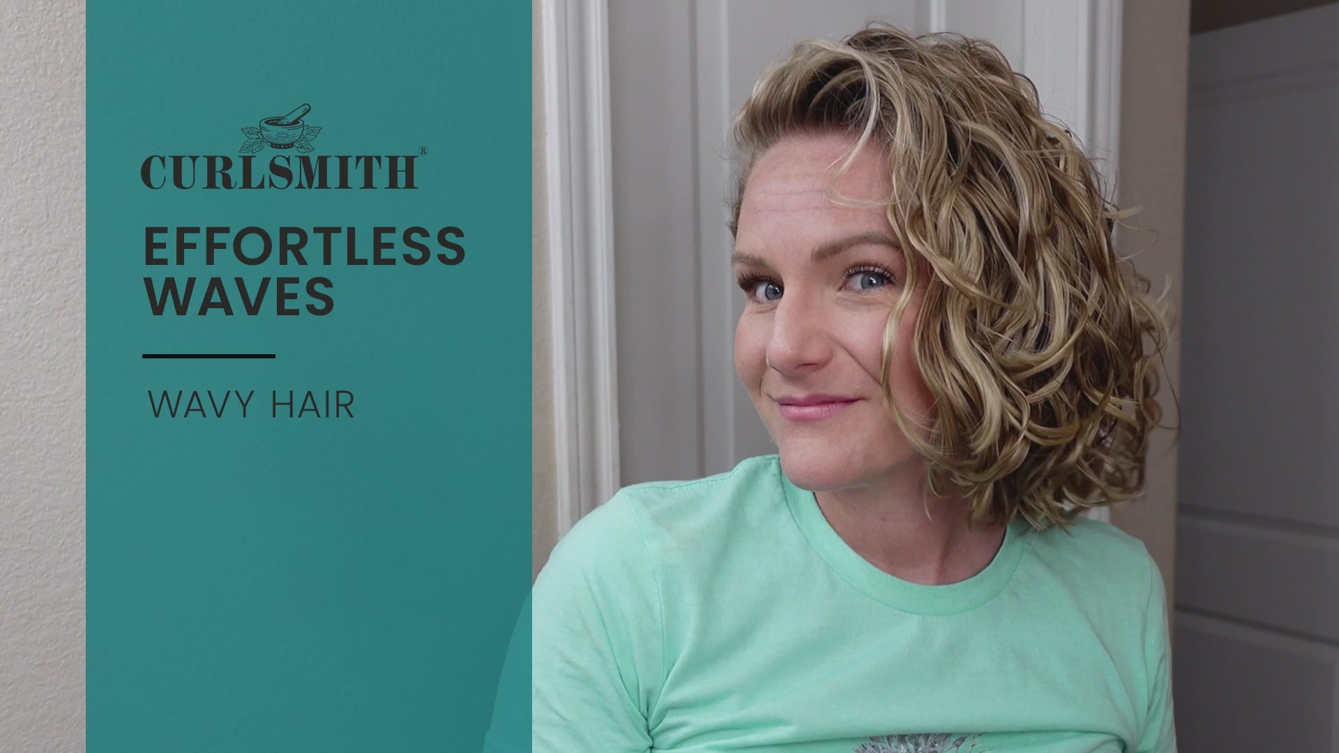 Curlsmith Effortless Waves bangas išryškinantis purškiklis