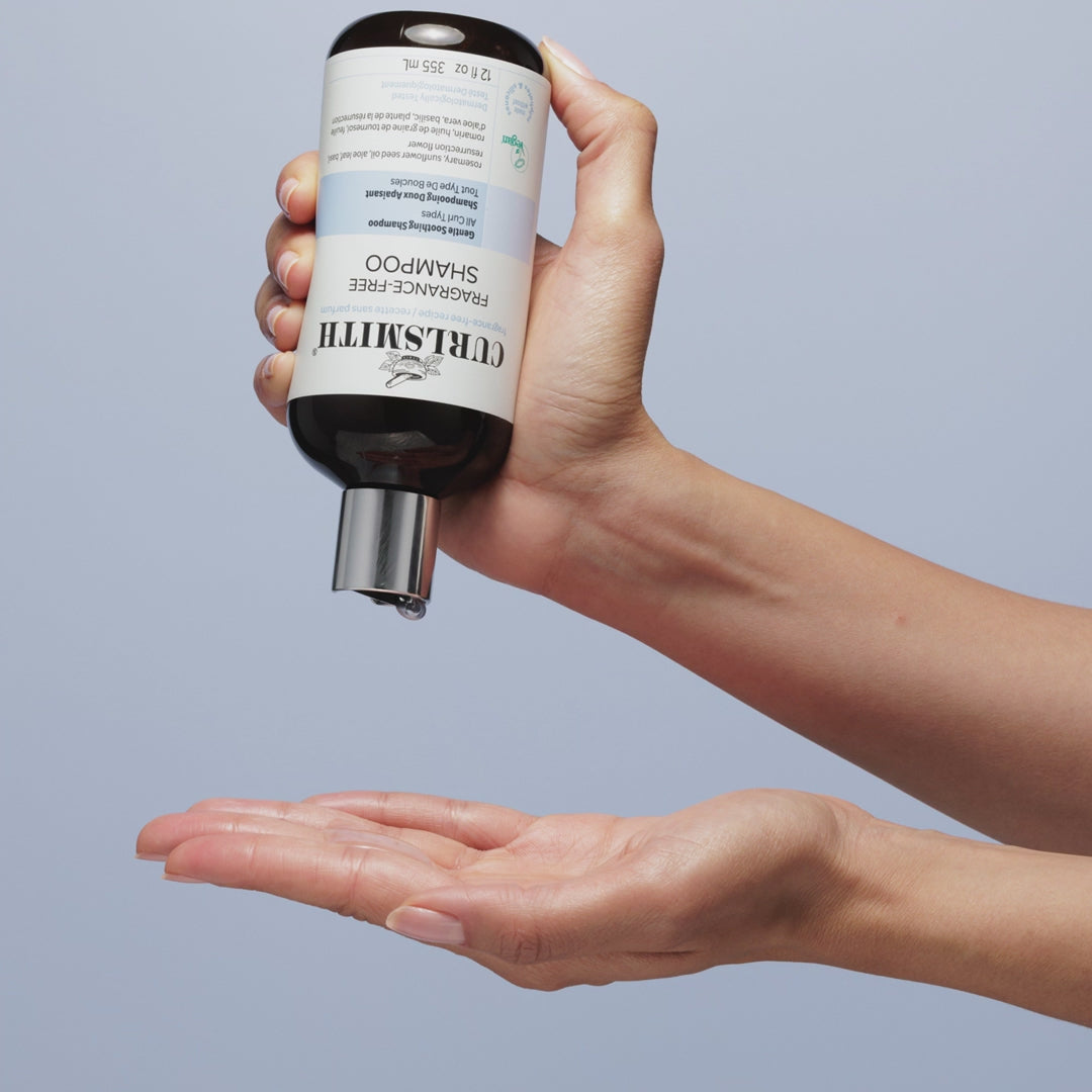 Curlsmith bekvapis šampūnas normaliai arba sausai odai