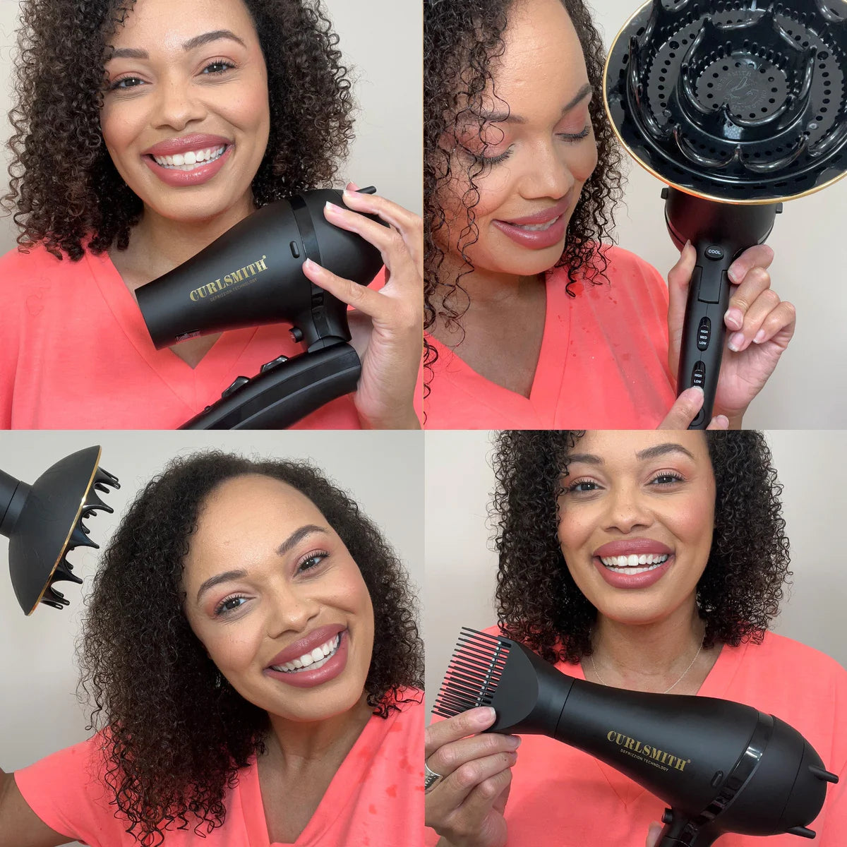 Curlsmith Defrizzion Travel Edition Dryer